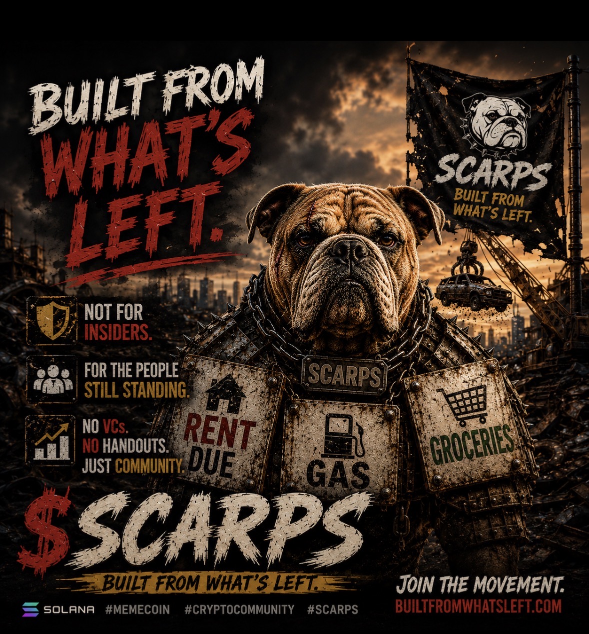 SCARPS movement poster